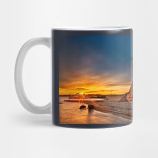 Ouranoupolis sunset - Chalkidiki, Greece. Mug